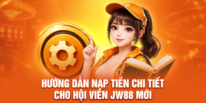 Hướng dẫn nạp tiền chi tiết cho hội viên JW88 mới