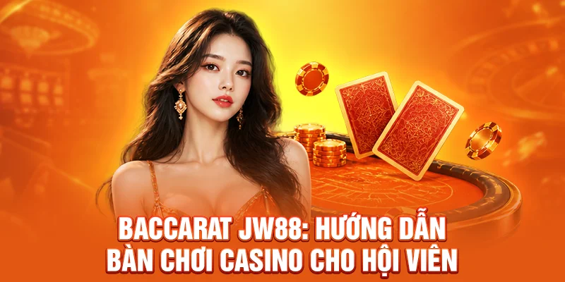 Baccarat JW88: Hướng Dẫn Bàn Chơi Casino Cho Hội Viên