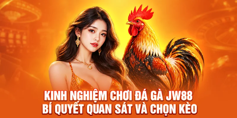 Kinh Nghiệm Chơi Đá Gà JW88: Bí Quyết Quan Sát Và Chọn Kèo
